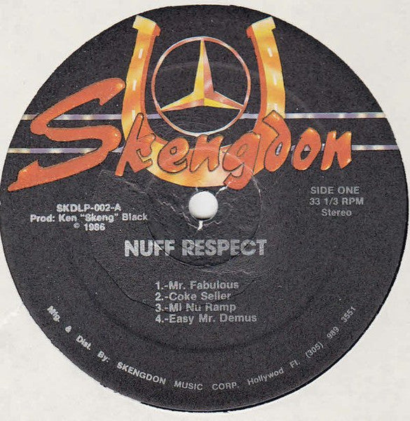 Nicodemus - Nuff Respect (LP) [US] 1st