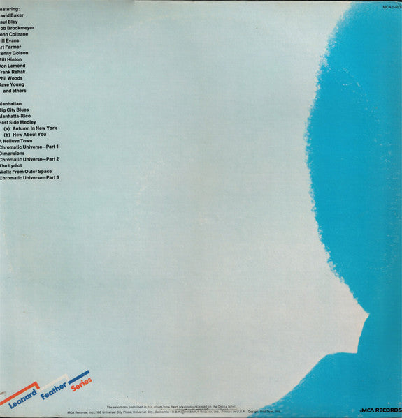 George Russell Orchestra - New York, N.Y. And Jazz In The Space Age (LP) [US] 1st (Very Good Plus (VG+))