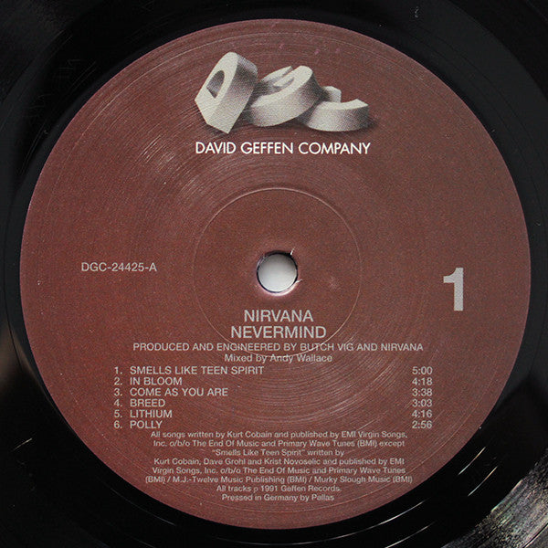 Nirvana - Nevermind (LP) [US] 2013 RP