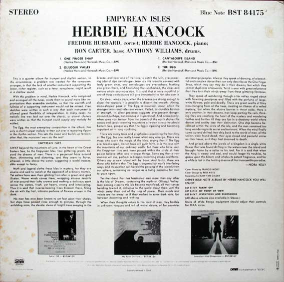 Herbie Hancock - Empyrean Isles (LP) [France] 1988 RP (Mint (M))