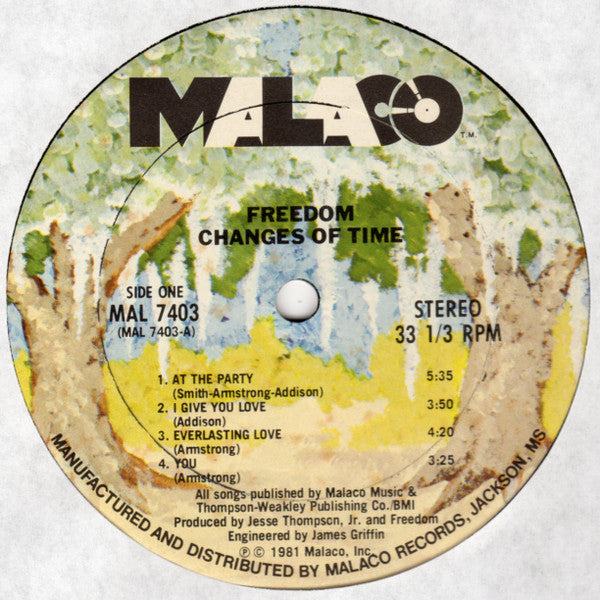 Freedom (2) - Changes Of Time (LP) [US] 1st (Very Good Plus (VG+))