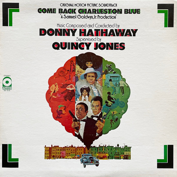 Donny Hathaway - Come Back Charleston Blue (Original Motion Picture Soundtrack) (LP) [US] 1st (Very Good Plus (VG+))