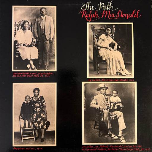 Ralph MacDonald - The Path (LP) [US] 1st