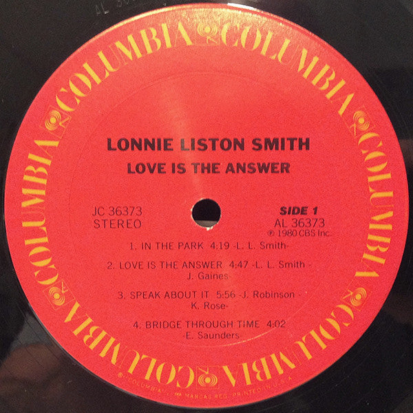Lonnie Liston Smith - Love Is The Answer (LP) [US] 1st (Very Good Plus (VG+))