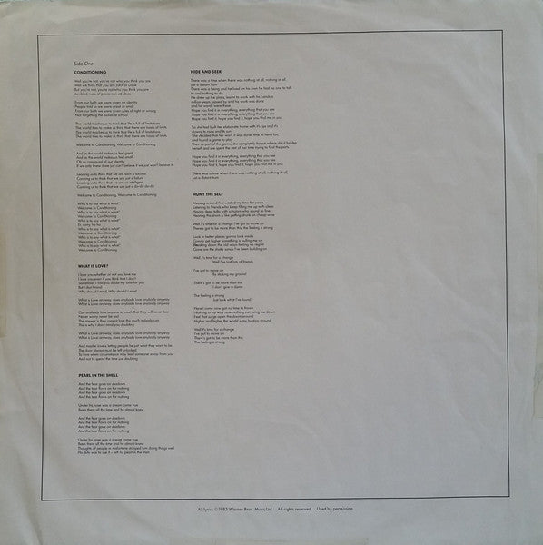 Howard Jones - Human's Lib (LP) [US] 1st (Mint (M))