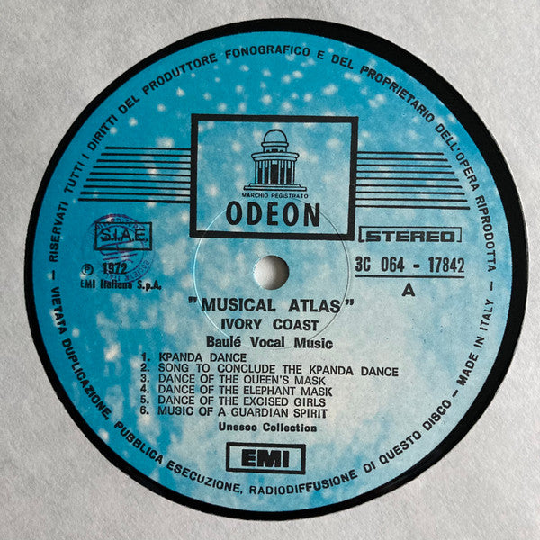 Baoulé - Ivory Coast (LP) [Italy] 1st (Very Good Plus (VG+))