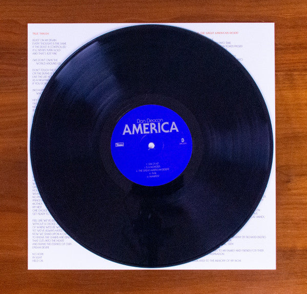 Dan Deacon - America (LP) [US] 1st (Very Good Plus (VG+))