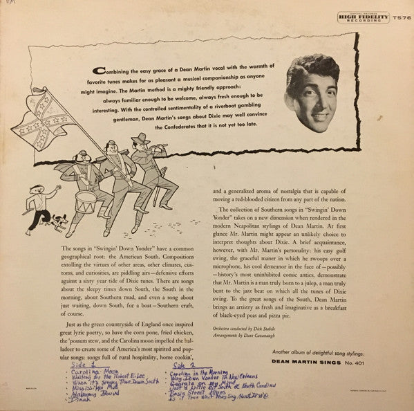 Dean Martin - Swingin' Down Yonder (1955 MONO)