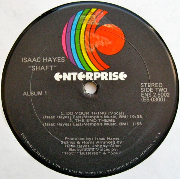 Isaac Hayes - Shaft (LP) [US] 1st (Very Good Plus (VG+))