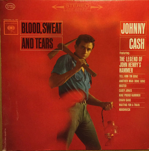 Johnny Cash - Blood, Sweat And Tears (1965 US Press)