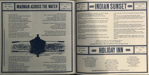 Elton John - Madman Across The Water (LP) [US] 1973 RP (Very Good Plus (VG+))