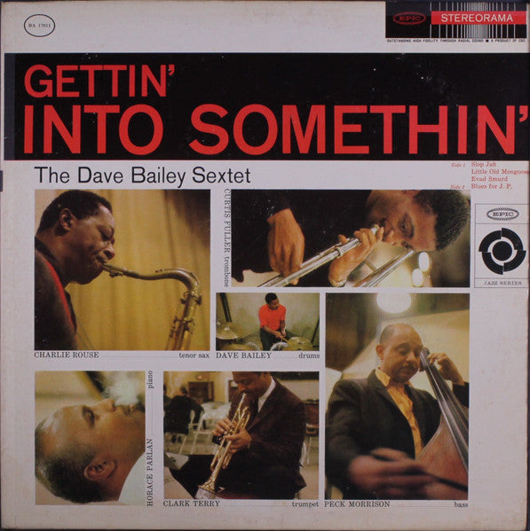 The Dave Bailey Sextet - Gettin' Into Somethin' (LP) [US] 1st (Very Good Plus (VG+))