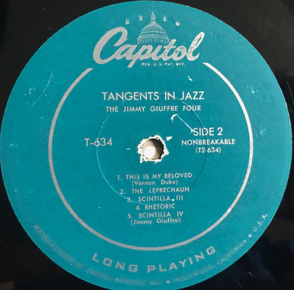 The Jimmy Giuffre 4 - Tangents In Jazz (LP) [US] 1st