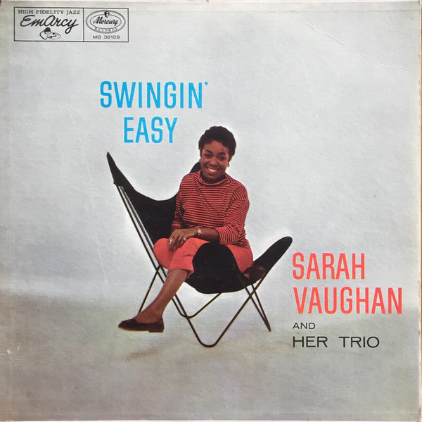 Sarah Vaughan And Her Trio - Swingin' Easy (LP) [US] 1st (Very Good (VG))