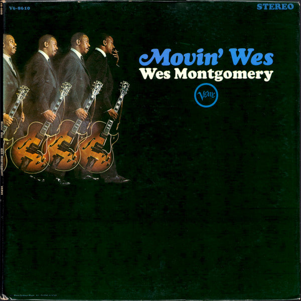 Wes Montgomery - Movin' Wes (LP) [US] 1st (Near Mint (NM or M-))