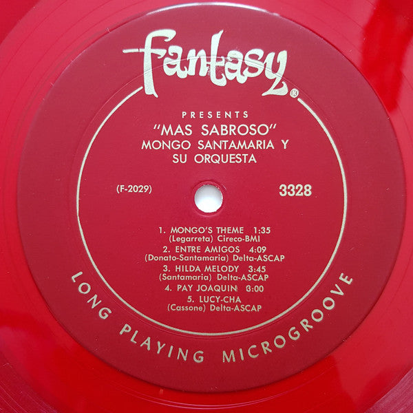 The Mongo Santamaria Orchestra - Mas Sabroso (LP) [US] 1st (Very Good Plus (VG+))