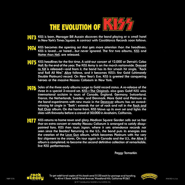 Kiss - Alive II (LP) [US] 1st