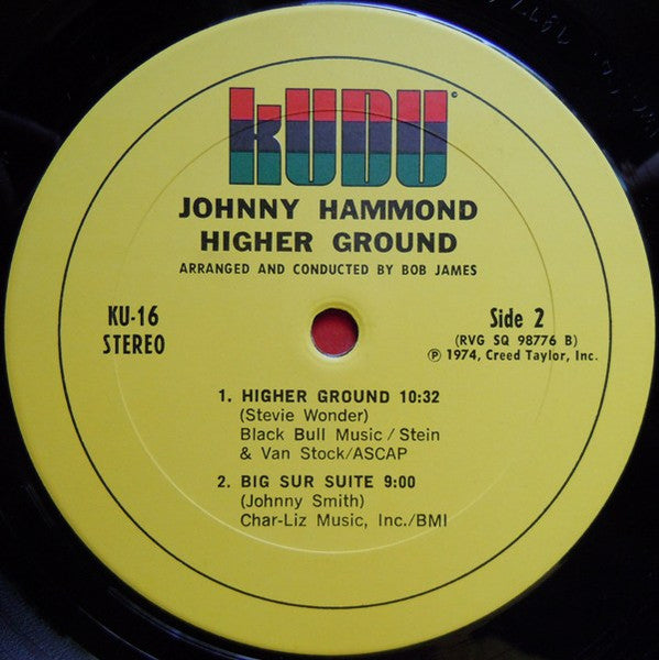 Johnny Hammond - Higher Ground (LP) [US] 1st (Near Mint (NM or M-))