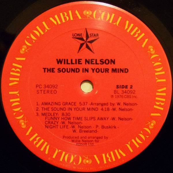 Willie Nelson - The Sound In Your Mind (1977 RE)
