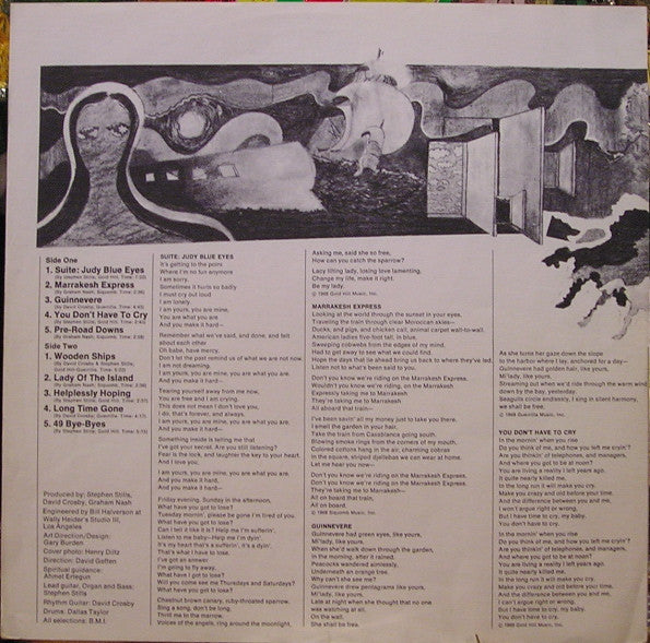 Crosby, Stills & Nash - Crosby, Stills & Nash (LP) [US] 1st (Very Good Plus (VG+))