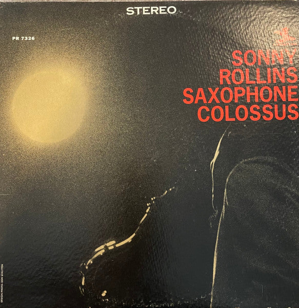 Sonny Rollins - Saxophone Colossus (LP) [US] 1972 RP (Very Good Plus (VG+))