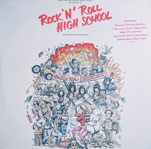 Various - Rock 'N' Roll High School (Music From The Original Motion Picture Soundtrack) (LP) [US] 1st (Mint (M))