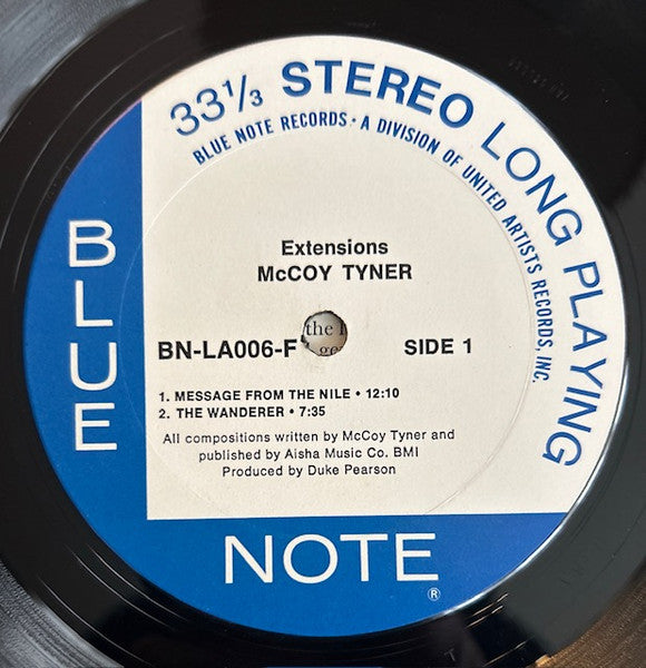 McCoy Tyner - Extensions (LP) [US] 1st (Very Good Plus (VG+))