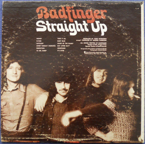 Badfinger - Straight Up (LP) [US] 1st