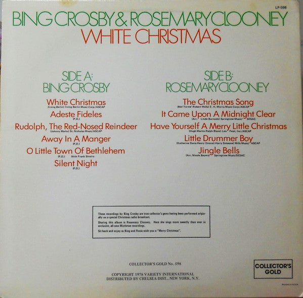 Bing Crosby - White Christmas (LP) [US] 1st (Very Good Plus (VG+))