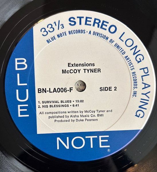 McCoy Tyner - Extensions (LP) [US] 1st (Very Good Plus (VG+))