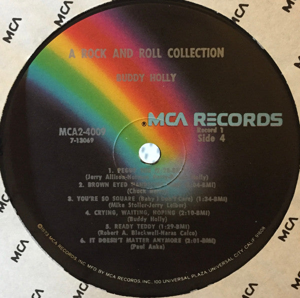 Buddy Holly - A Rock & Roll Collection (1973 RE)