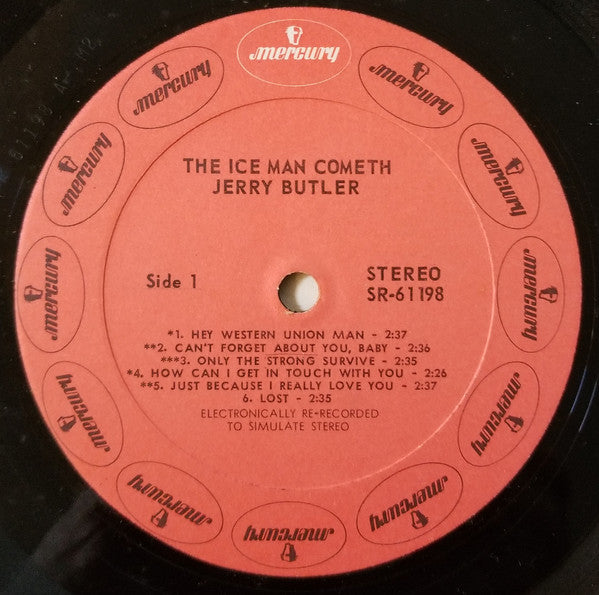 Jerry Butler - The Ice Man Cometh (1968 US Press)