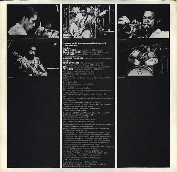 Gil Scott-Heron - Reflections (LP) [US] 1st (Near Mint (NM or M-))