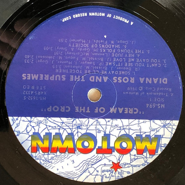 The Supremes - Cream Of The Crop (LP) [US] 1st