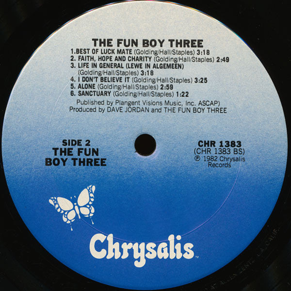 Fun Boy Three - The Fun Boy Three (1982 US Press)