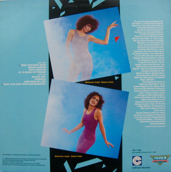 Hamilton Bohannon - Make Your Body Move (1983 US Press)