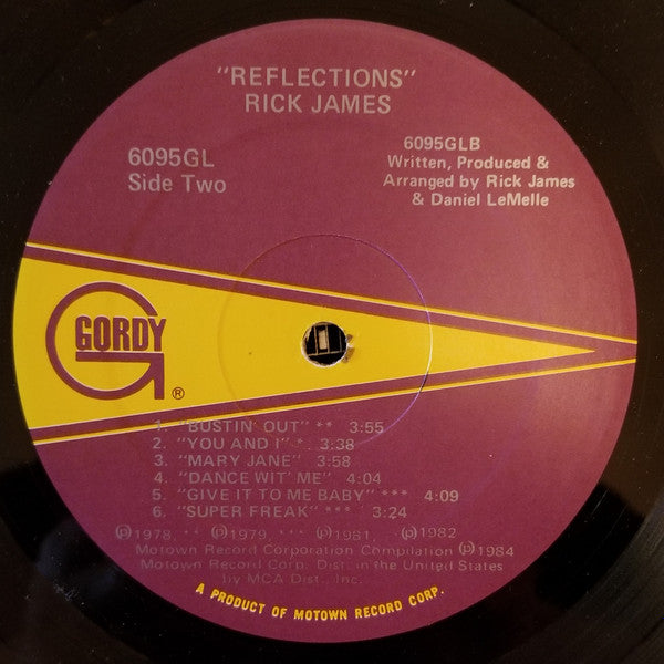 Rick James - Reflections (1984 Compilation)
