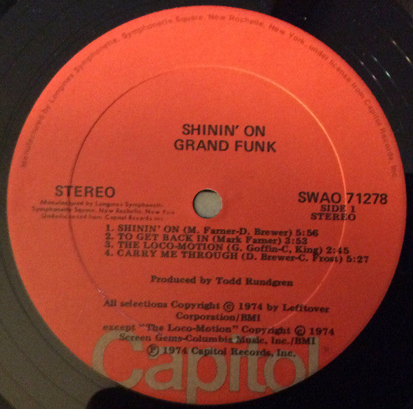 Grand Funk Railroad - Shinin' On