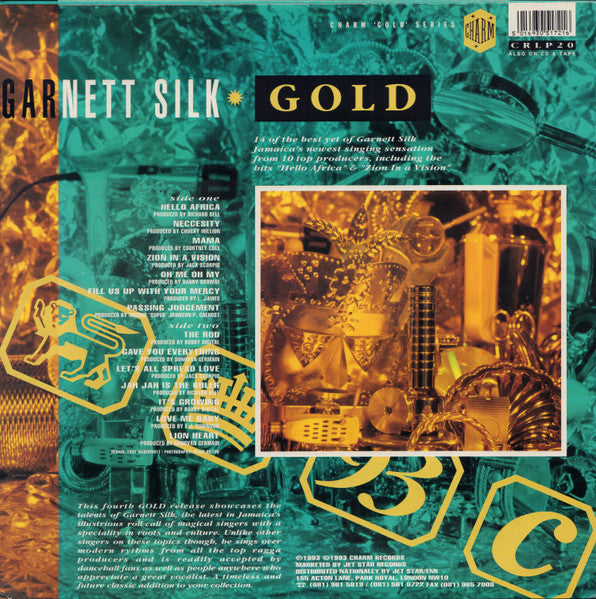 Garnett Silk - Gold (LP) [UK] 1st (Very Good Plus (VG+))