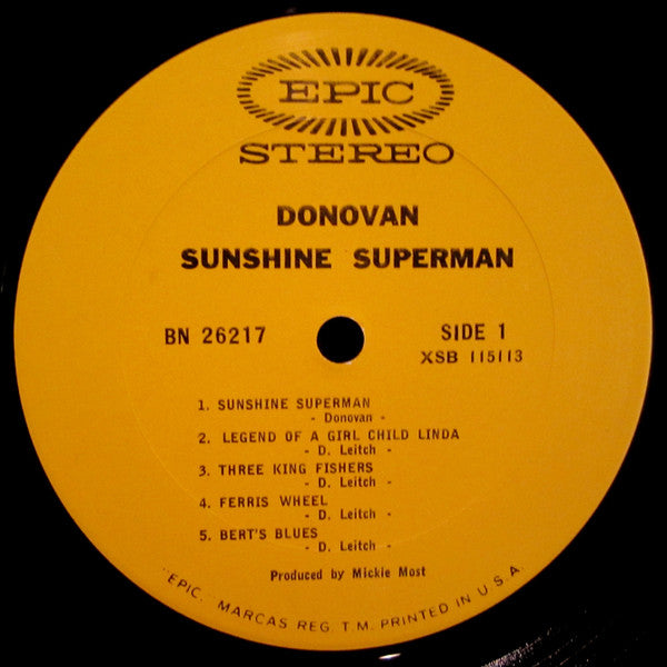 Donovan - Sunshine Superman (1967 STEREO)
