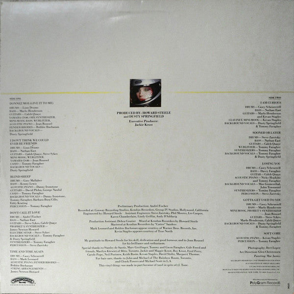 Dusty Springfield - White Heat (1982 SEALED)