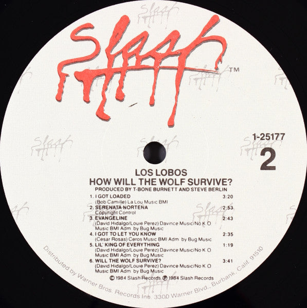 Los Lobos - How Will The Wolf Survive? (LP) [US] 1st (Very Good Plus (VG+))