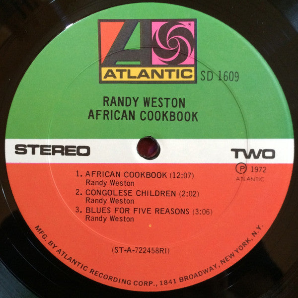 Randy Weston - African Cookbook (LP) [US] 1972 RP (Very Good Plus (VG+))