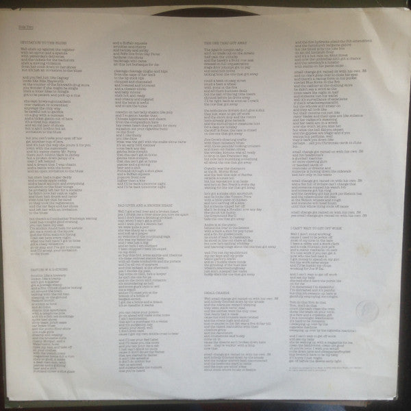 Tom Waits - Small Change (LP) [US] 1st