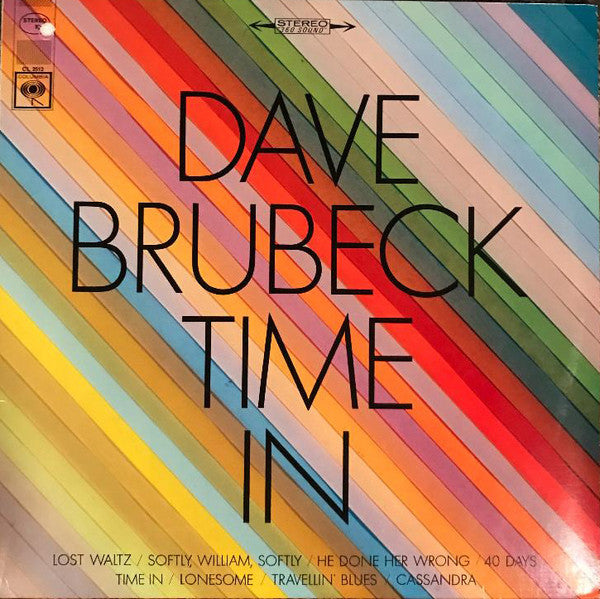 Dave Brubeck - Time In (LP) [US] RP (Near Mint (NM or M-))