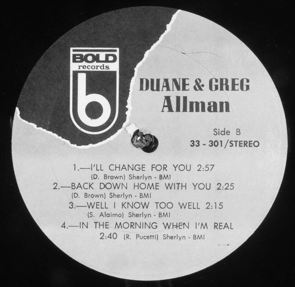 Duane & Greg Allman - Duane & Greg Allman (1972 STEREO)