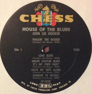 John Lee Hooker - House Of The Blues (1960s Press)