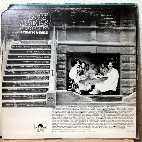 Roy Ayers Ubiquity - A Tear To A Smile (LP) [US] 1st (Very Good Plus (VG+))