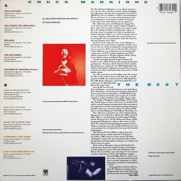 Chuck Mangione - The Best Of Chuck Mangione (LP) [US] 1st (Mint (M))