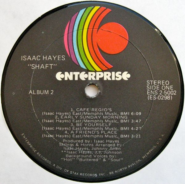 Isaac Hayes - Shaft (LP) [US] 1st (Very Good Plus (VG+))
